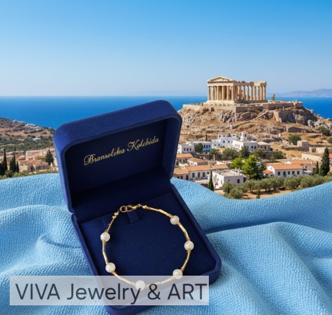 BRANSOLETKA Z AGATÓW