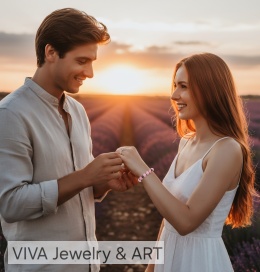 BRANSOLETKA ZE SPEKTROLITU I HEMATYTU