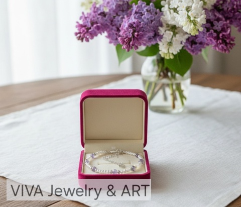 BRANSOLETKA ,,PURPUROWA HARMONIA"