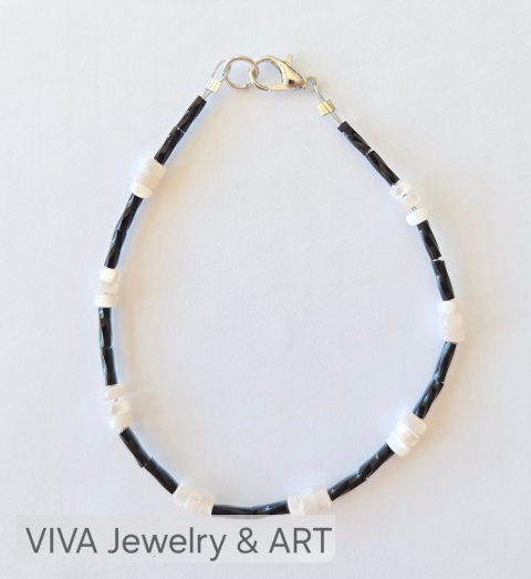 BRANSOLETKA Z KAMIENI SZLACHETNYCH