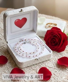 KOMPLET BIŻUTERII ,,TAJEMNICA SERCA"