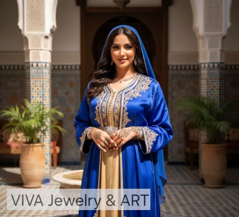 NASZYJNIK Z KAMIENIA GÓRSKIEGO I BIAŁYCH PRZEKŁADEK