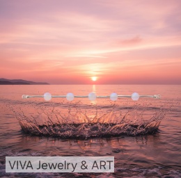 NASZYJNIK ZE SPEKTROLITU I SREBRA