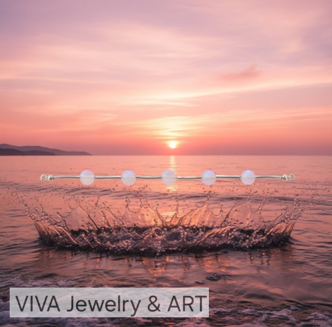 NASZYJNIK ZE SPEKTROLITU I SREBRA