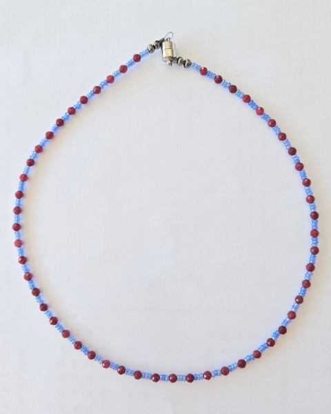 NASZYJNIK Z CHALCEDONU NASZYJNIK Z CHALCEDONU