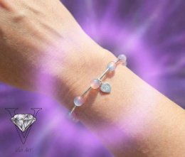 UROCZA BRABSOLETKA Z KAMIENIA KOCIE OKO OD VIVA JEWELRY & ART