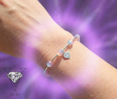 UROCZA BRABSOLETKA Z KAMIENIA KOCIE OKO OD VIVA JEWELRY & ART