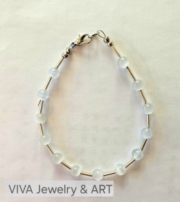 BRANSOLETKA ,,DELIKATNY SZEPT NOCY