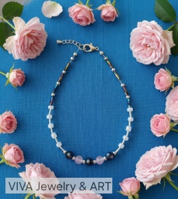 BRANSOLETKA Z HEMATYTÓW