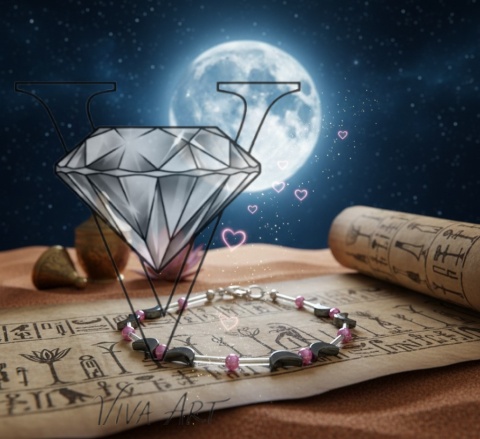 BRANSOLETKA Z HEMATYTÓW