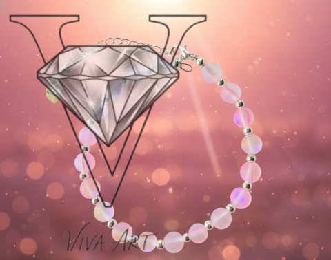 BRANSOLETKA ,,RÓŻANY BLASK"