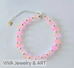 BRANSOLETKA ,,RÓŻANY BLASK