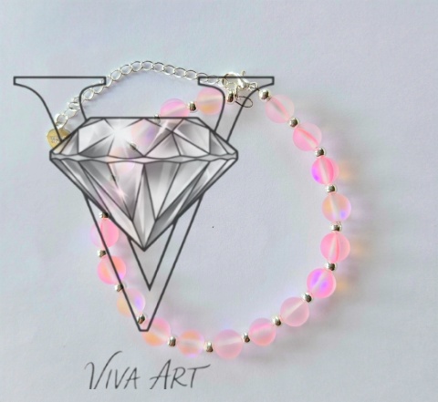 BRANSOLETKA ,,RÓŻANY BLASK"