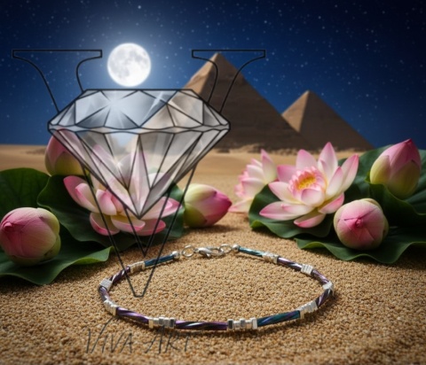 BRANSOLETKA Z HEMATYTÓW