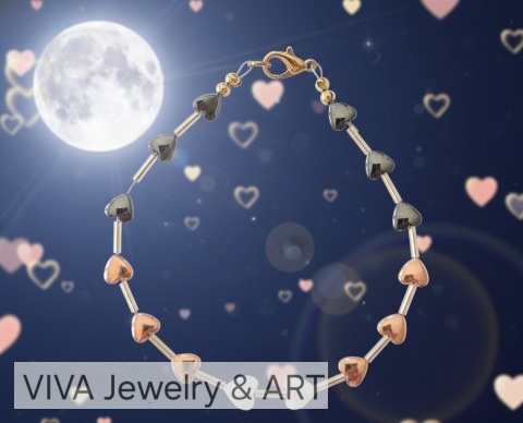 BRANSOLETKA Z HEMATYTÓW