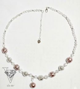 NASZYJNIK KASZTANOWA ETIUDA OD VIVA JEWELRY & ART