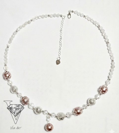 NASZYJNIK KASZTANOWA ETIUDA OD VIVA JEWELRY & ART