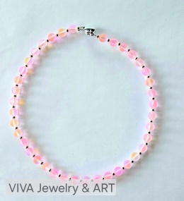 NASZYJNIK ,,RÓŻANY BLASK