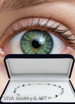 NASZYJNIK Z AGATÓW I SREBRA